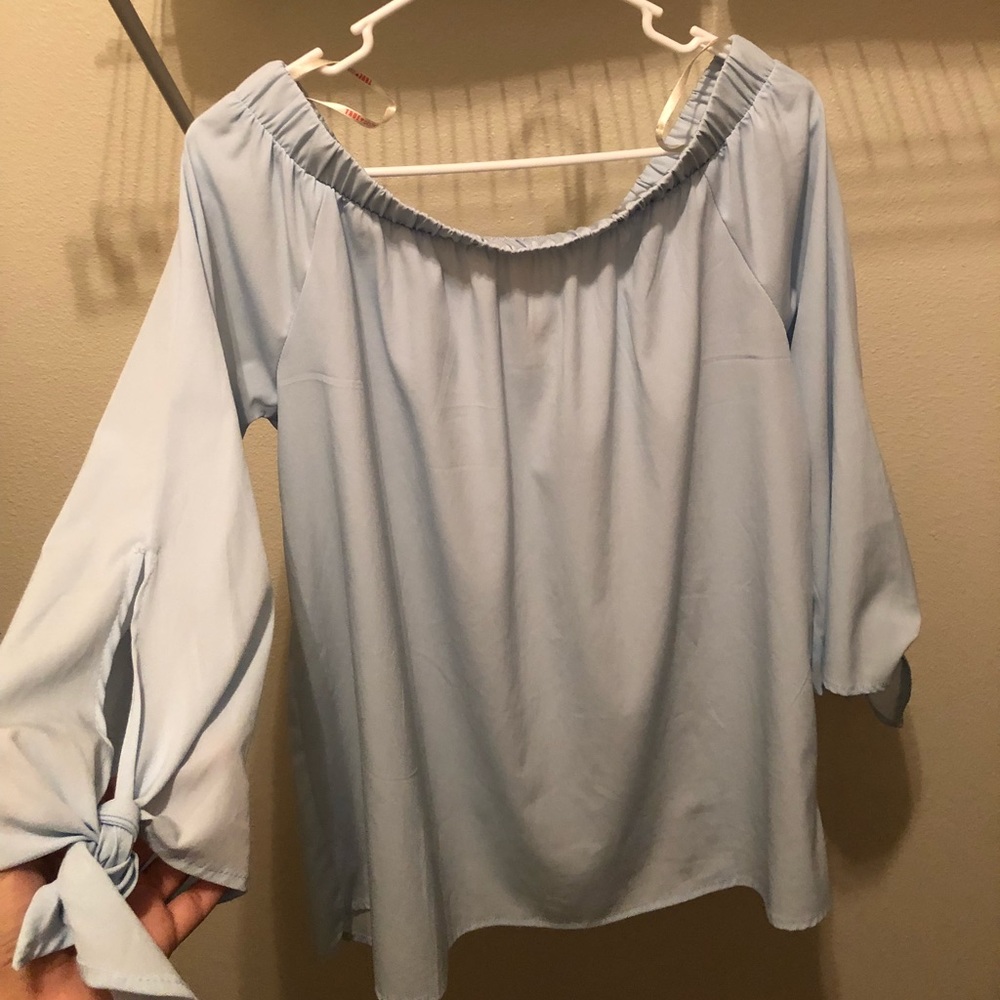 Strapless dress shirt